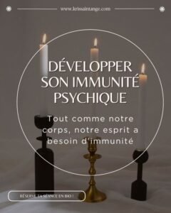 Les Secrets de l'Immunité Psychique : Gardez votre Équilibre Émotionnel Dans ce monde en constante évolution, où les stimuli sont multiples et les défis nombreux, notre esprit a plus que jamais besoin d'une solide immunité psychique. Tout comme notre corps a besoin de se protéger des agents pathogènes, notre psyché doit apprendre à se défendre contre les influences néfastes qui menacent notre équilibre mental et émotionnel. Développer cette immunité nous permet de filtrer les jugements négatifs, d'éviter les pensées toxiques et de rester centrés, même face à l'adversité. Dans cet article, nous vous proposons des outils pratiques et des stratégies éprouvés pour construire et renforcer votre immunité psychique tout en cultivant un bien-être durable.