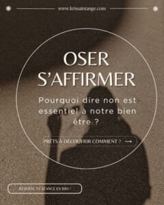 Dépasser la Tyrannie du Oui : l'Affirmation comme Superpower Dans notre société où la conformité semble régner en maître, l'acte d'oser s'affirmer devient un véritable défi existentiel. Pourtant, c'est dans cette posture de bravoure que se nichent les prémices d'une métamorphose profonde, nous propulsant vers une existence plus authentique et épanouie. Car en apprenant à cultiver cette compétence cardinale, nous déverrouillons un pouvoir de transformation inestimable, véritable passerelle vers une liberté intérieure sans limites. En apprenant à oser dire non sans culpabilité, nous renforçons notre bouclier émotionnel et créons un espace de respect envers nous-même et les autres. Découvrez comment cultiver cette forme d'immunité émotionnelle pour votre plein épanouissement.